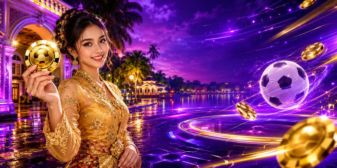 Pertaruhan bola sepak Malaysia dalam suasana tradisional dengan kebaya